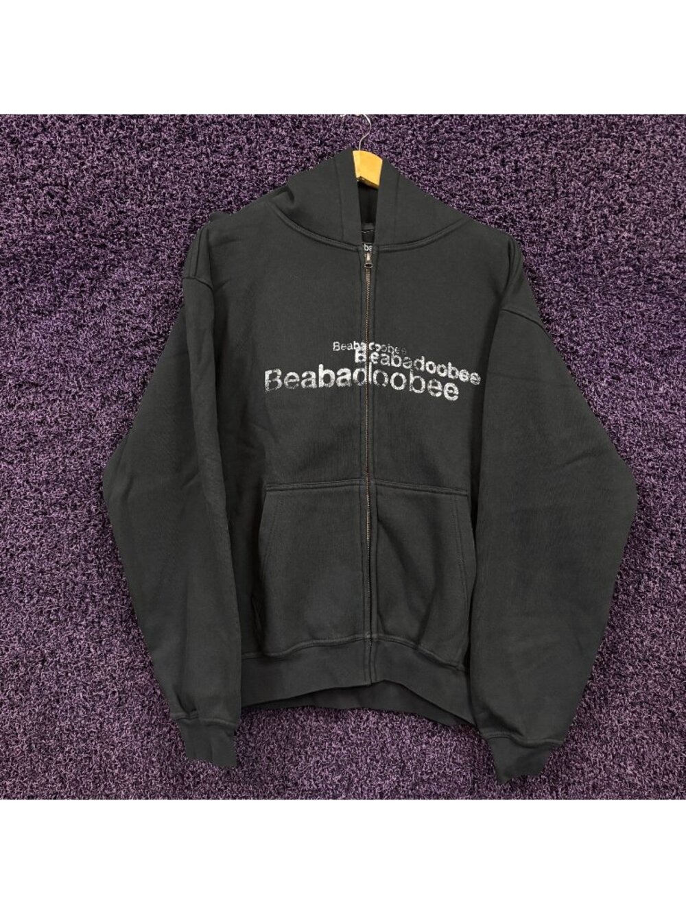 Beabadoobee All I Did Was Dream of You Oversized Zip-Up Hoodie Size Small
